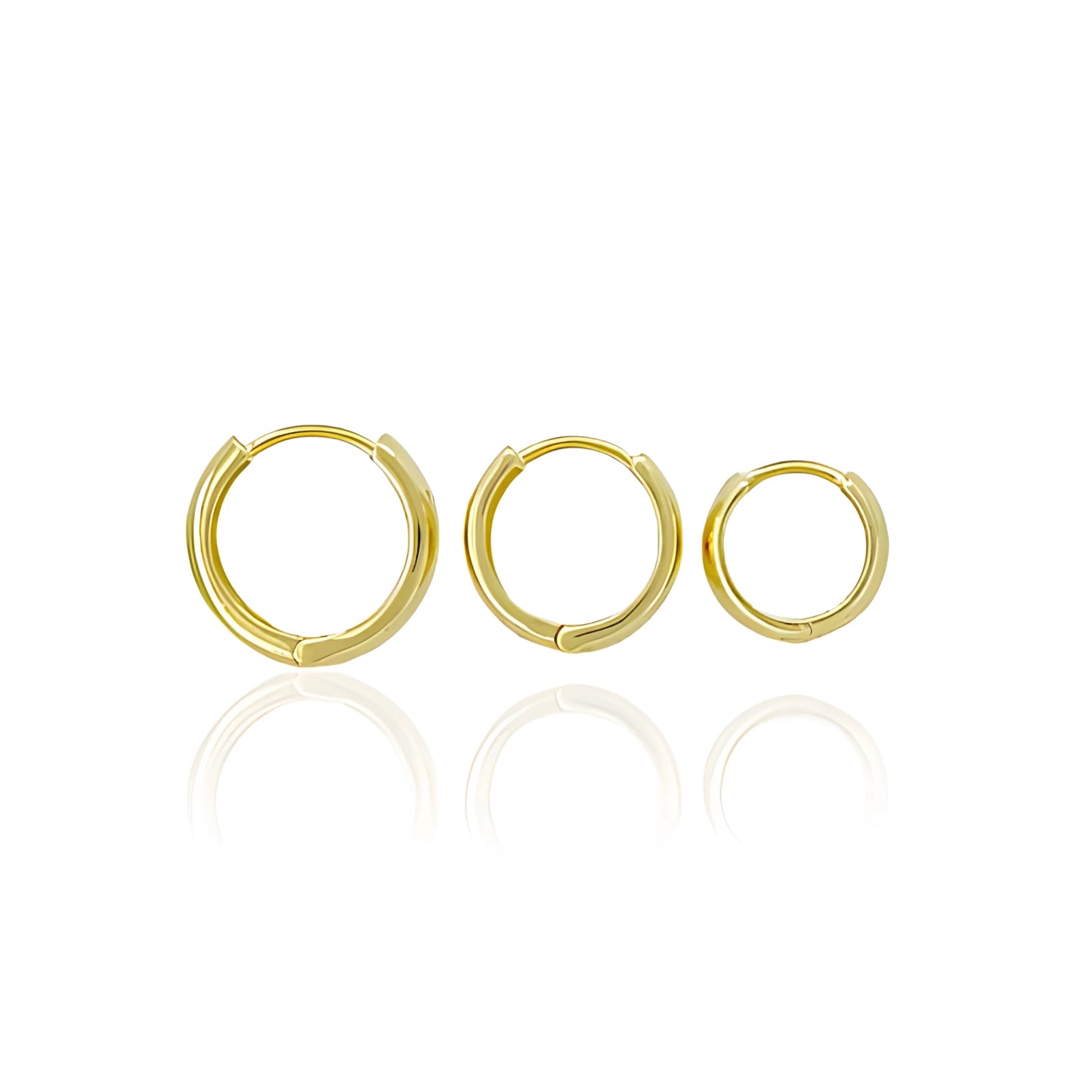 14K Gold Hoop Earrings