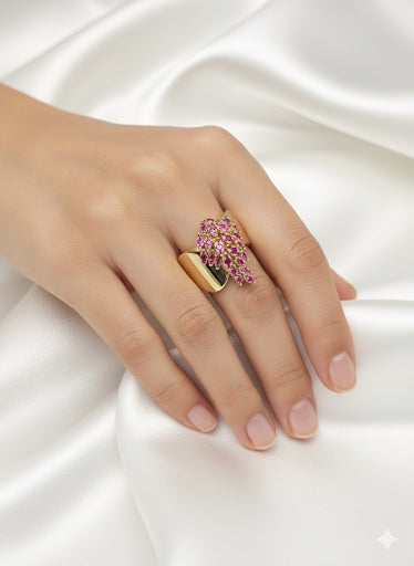 14KY Solid Gold Stellar Ring