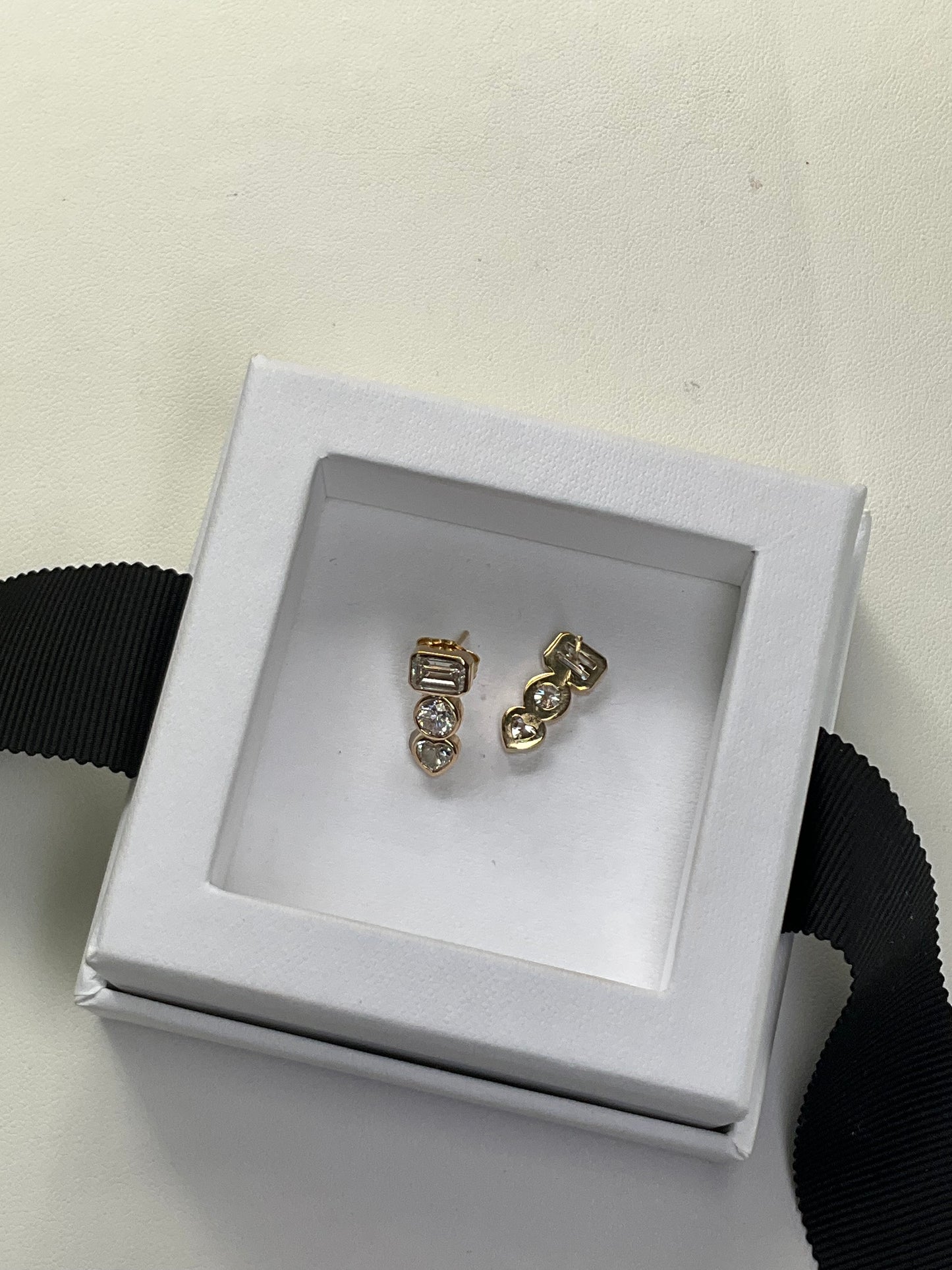 14KY 2.45Ct Lab Grown Diamond Studs Earrings