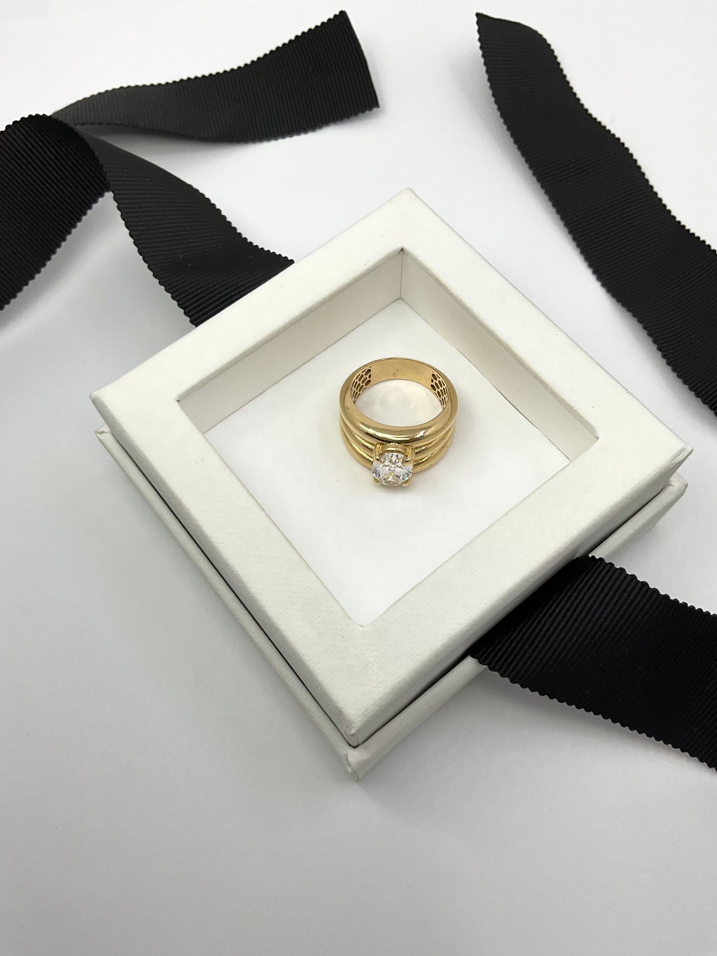 14KY Gold 2.60ct Lab Diamond Ring