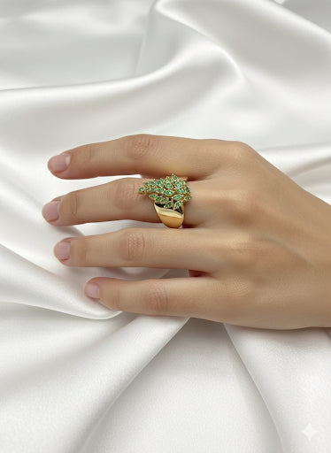 14KY Solid Gold Stellar Ring