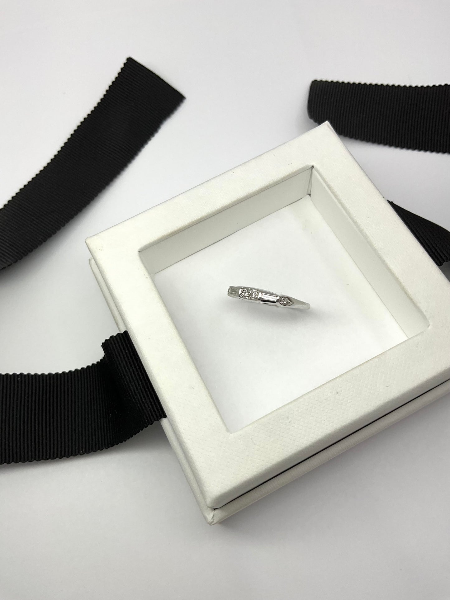 18KW Starlight Pave Diamond Ring