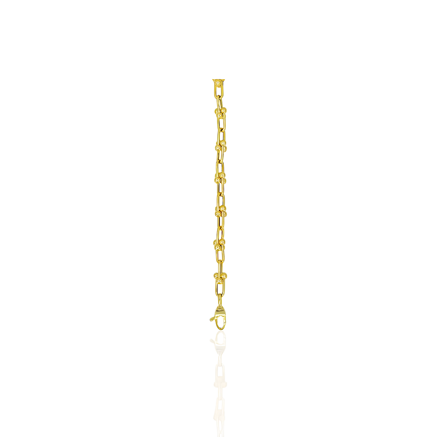 14K Gold Horse Shoe Bracelet