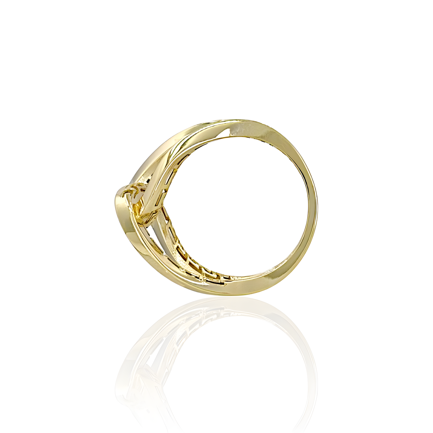 14K Gold infinity Ring