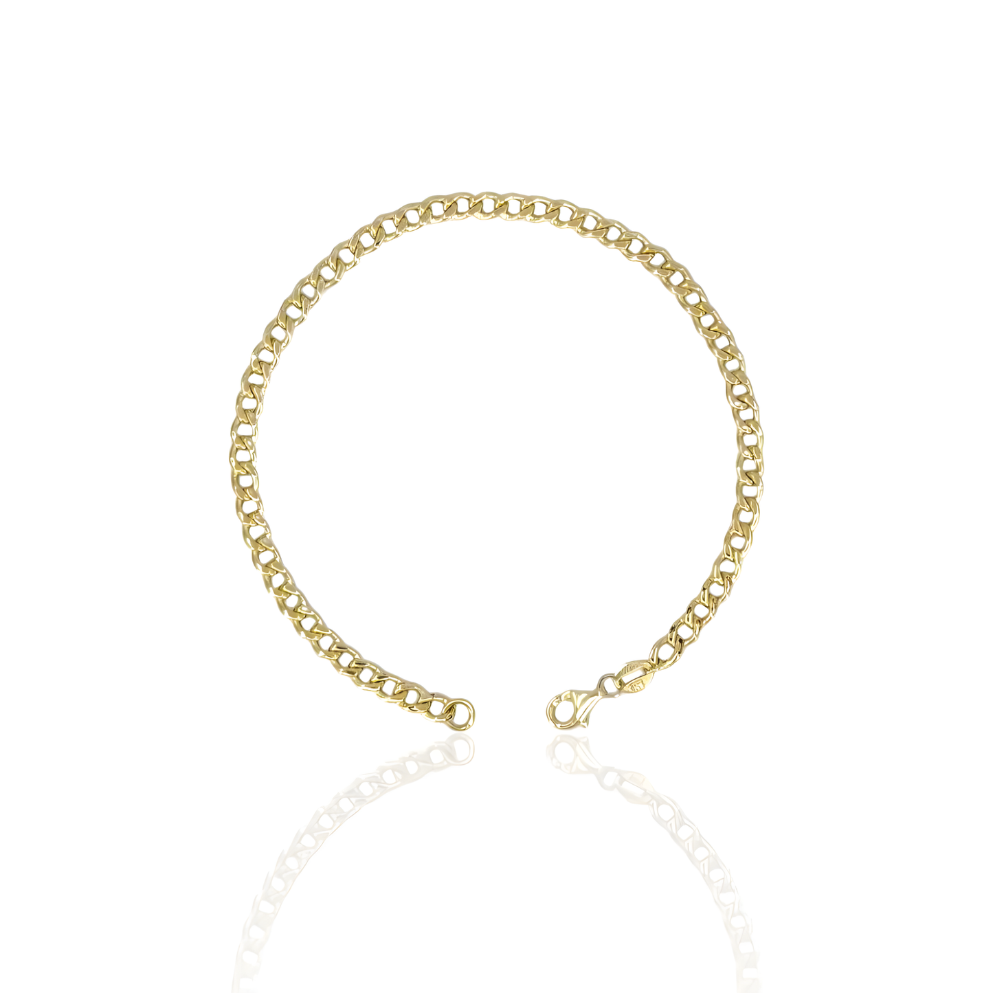 14K Gold Cuban Bracelet