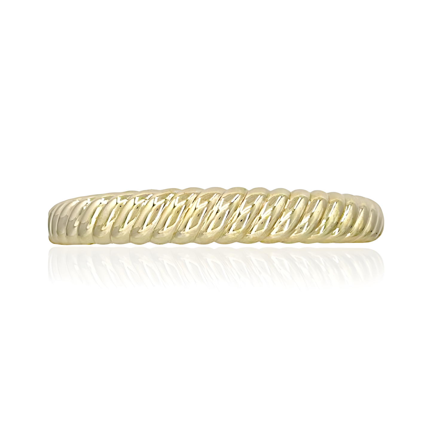 14K Gold Shell Shape Bangel