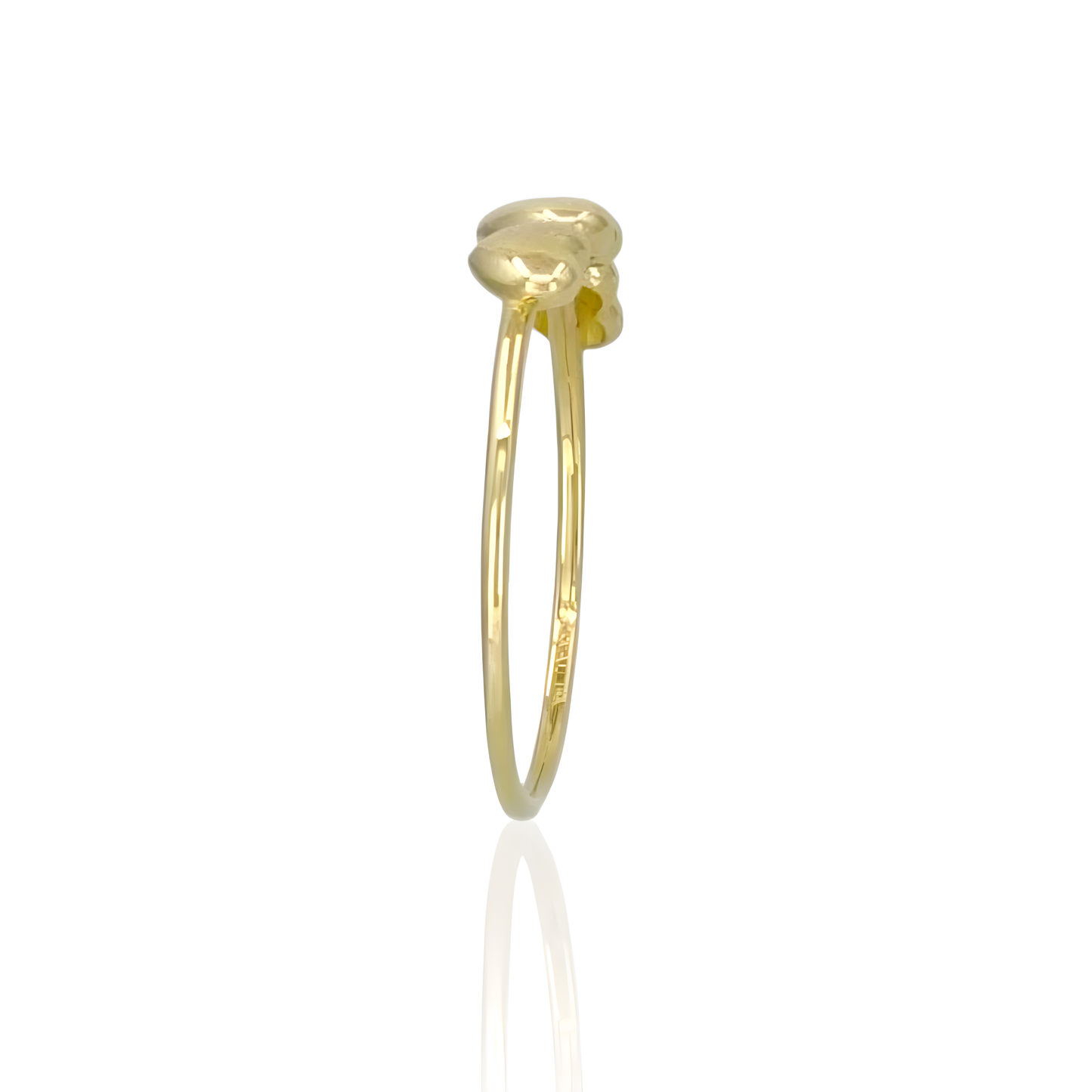 14K Gold Love Heart Ring