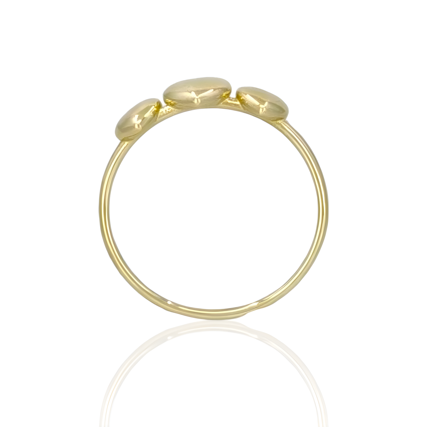 14K Gold Love Heart Ring