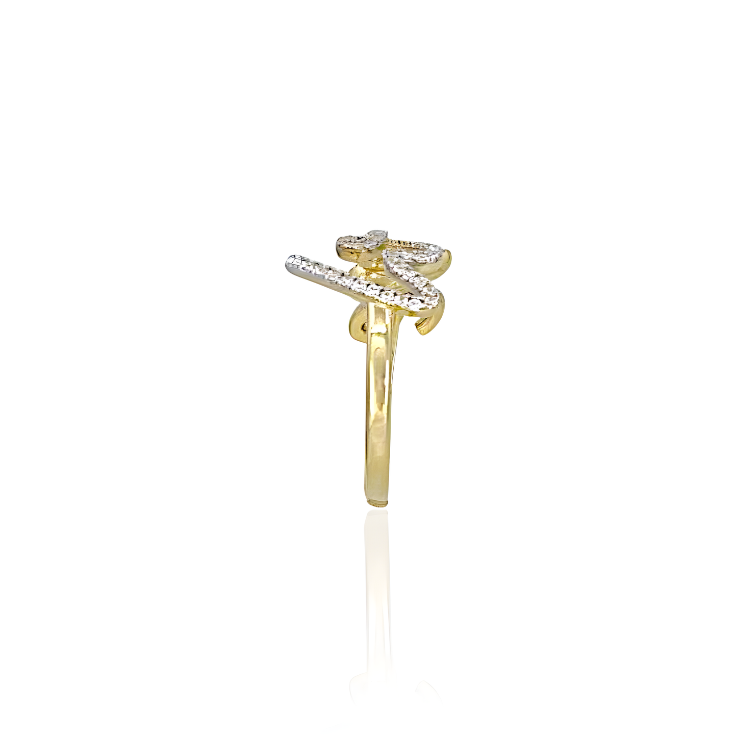 14K Gold Love Ring