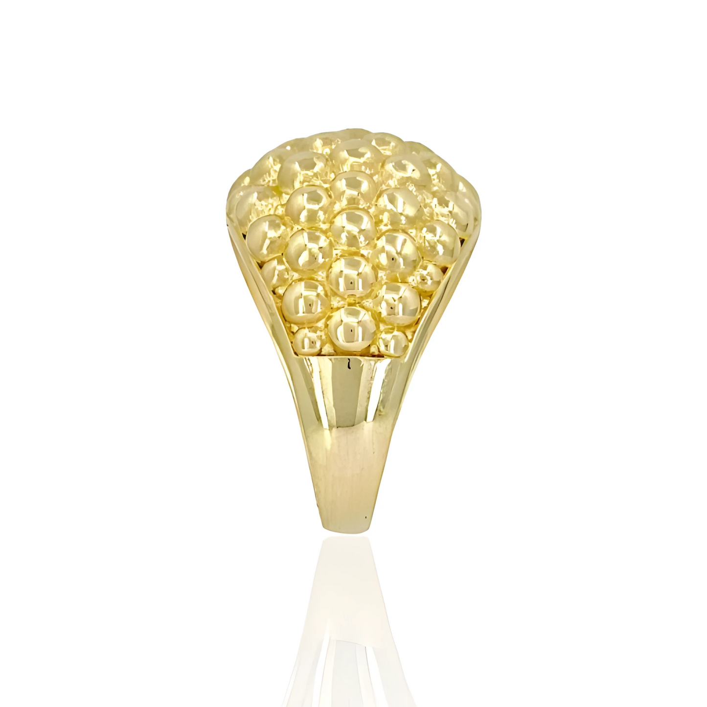 14K Gold Bubbles Ring