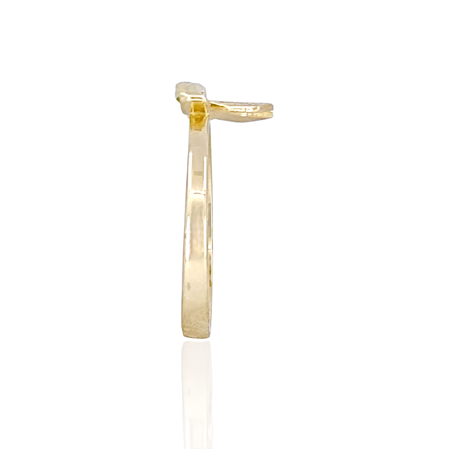 14K Gold Bow Ring