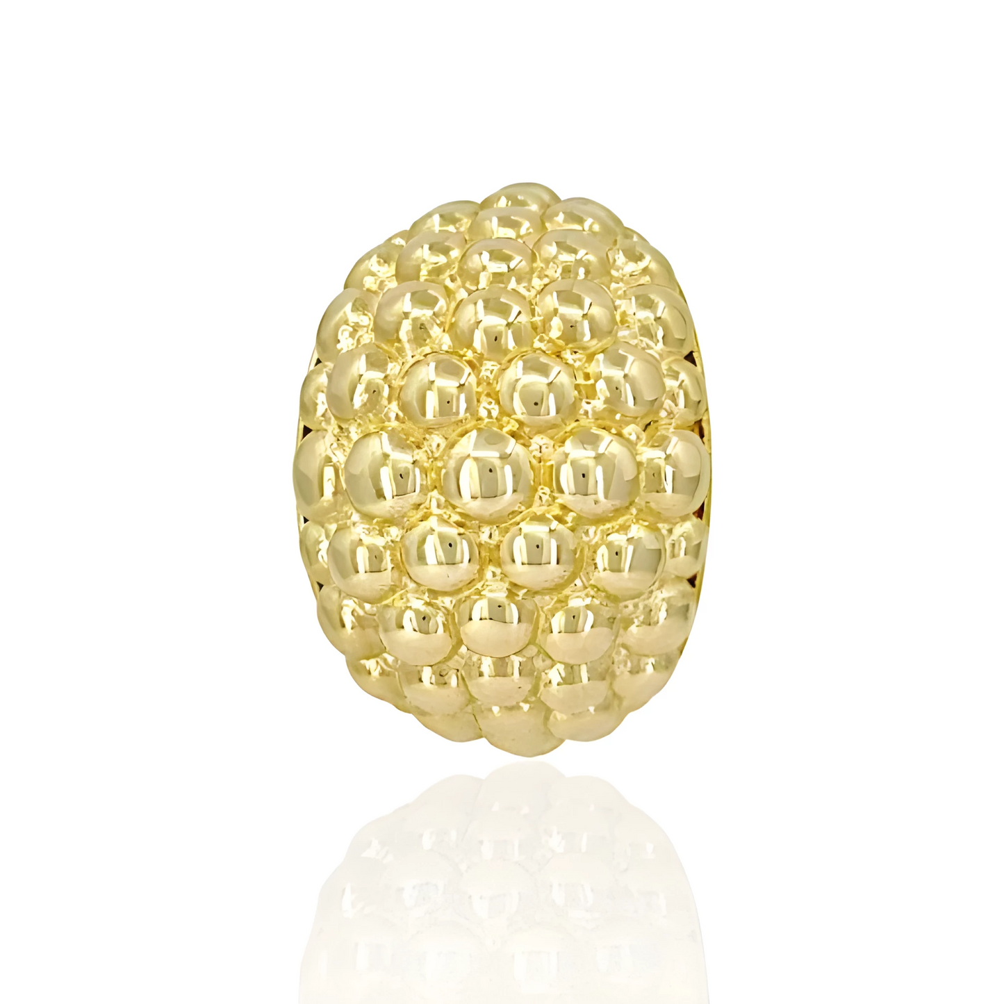 14K Gold Bubbles Ring