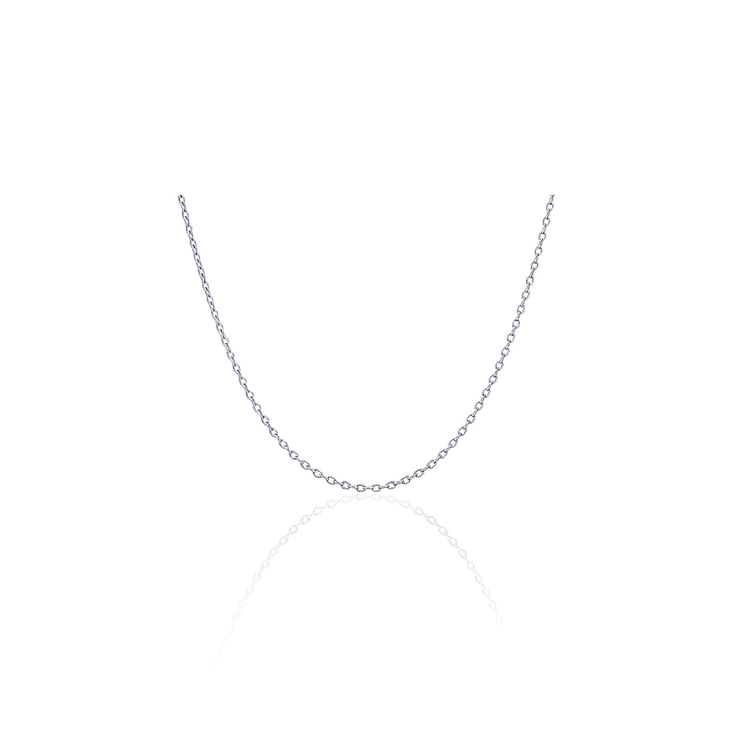 14K Gold Plain Cable Chain