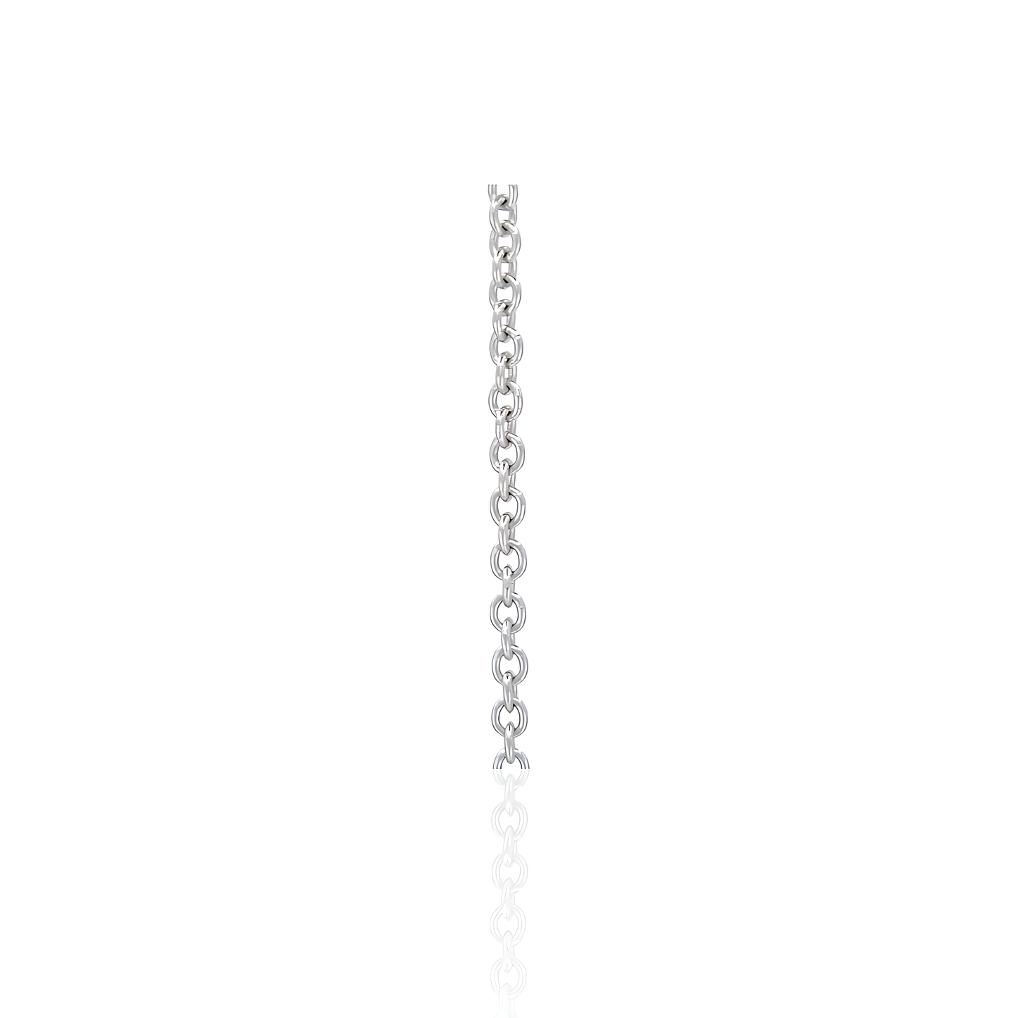 14K Gold Plain Cable Chain