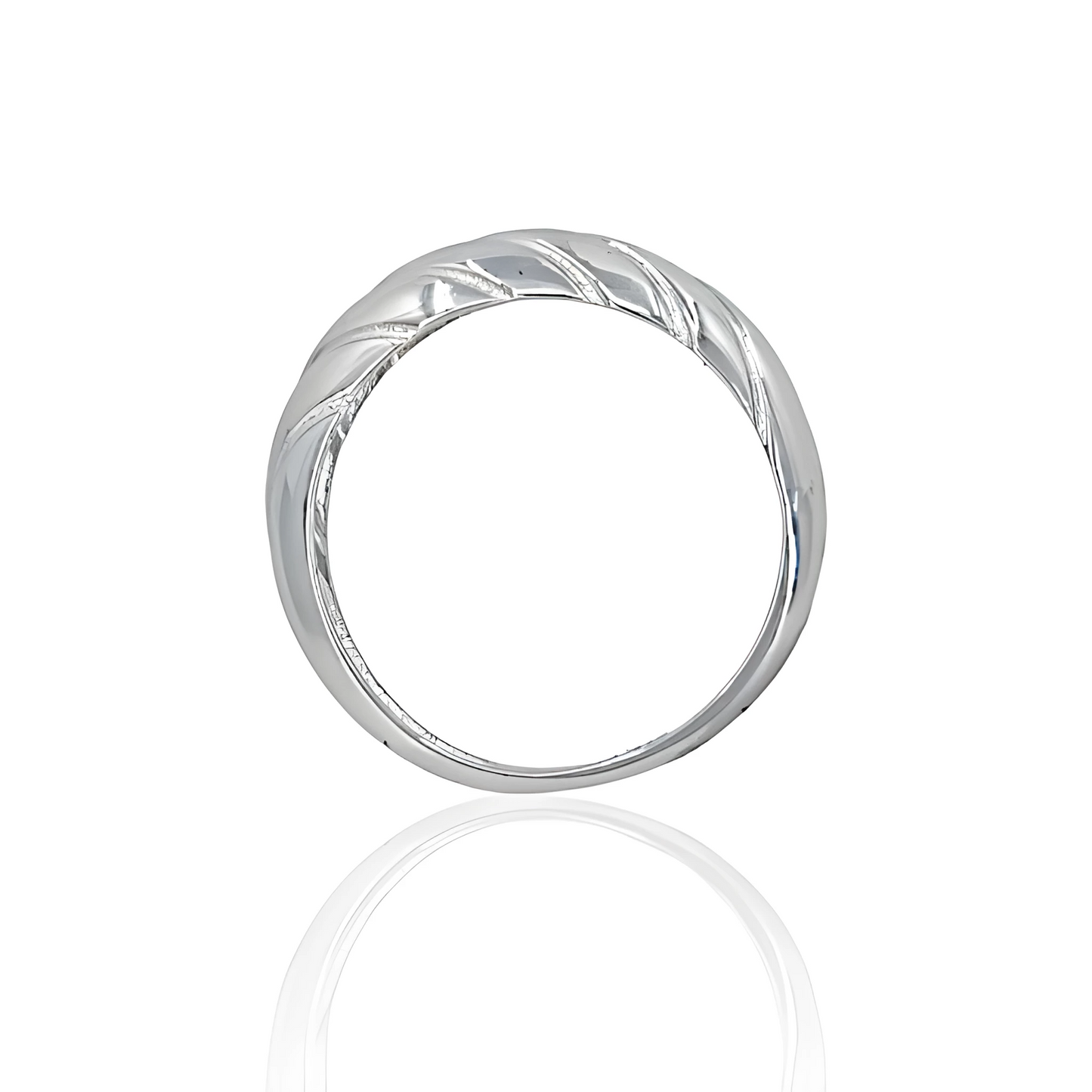 14K Gold Shell Ring