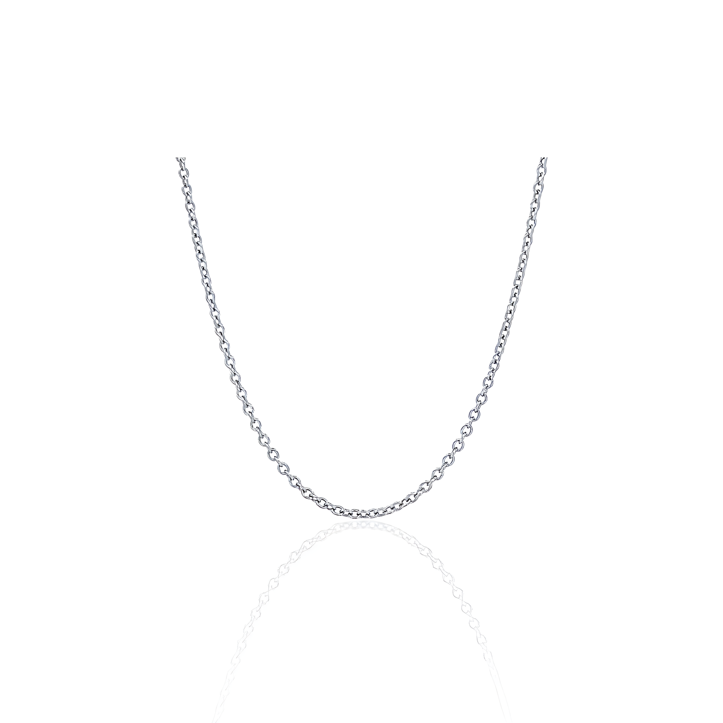 14K Gold Plain Cable Chain