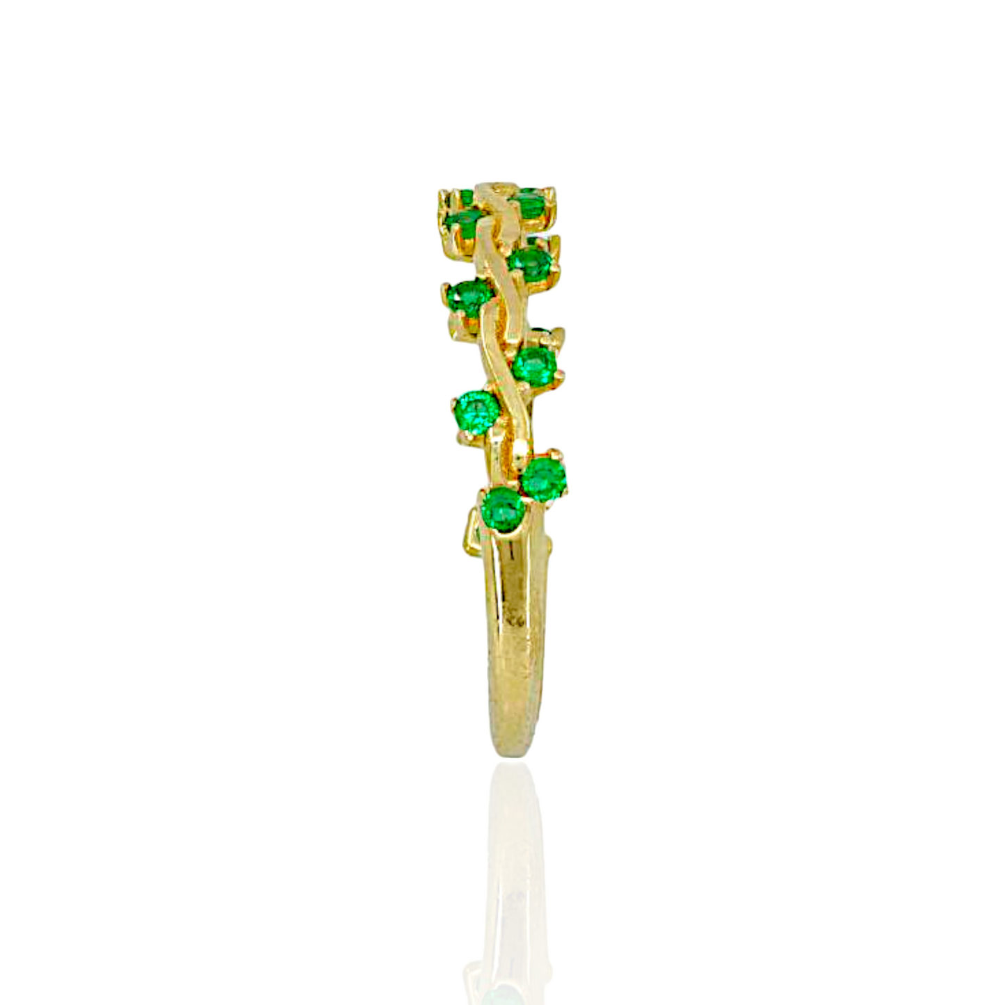14K Gold Ring with Colored Topaz