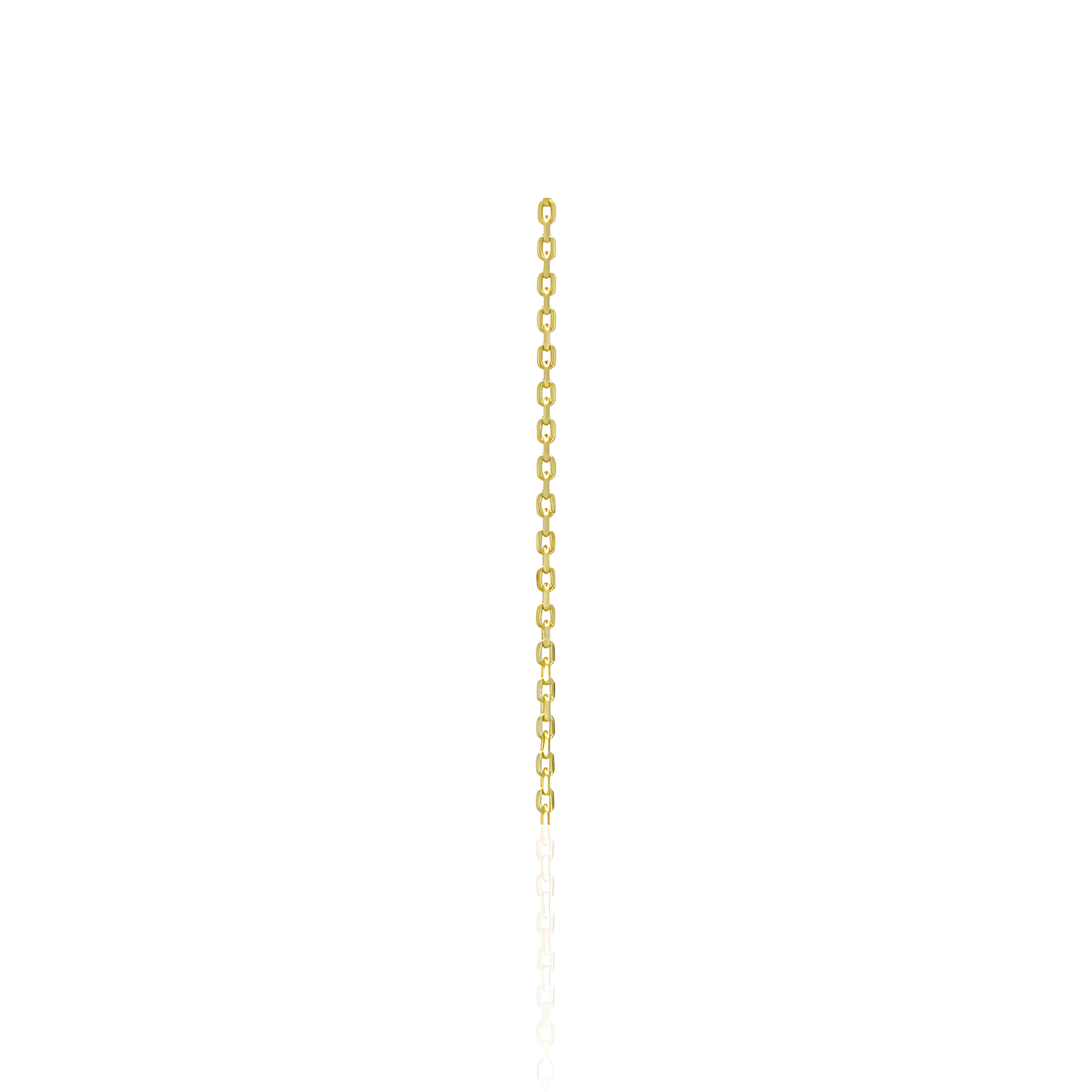 14K Gold Diamond Cut Chain