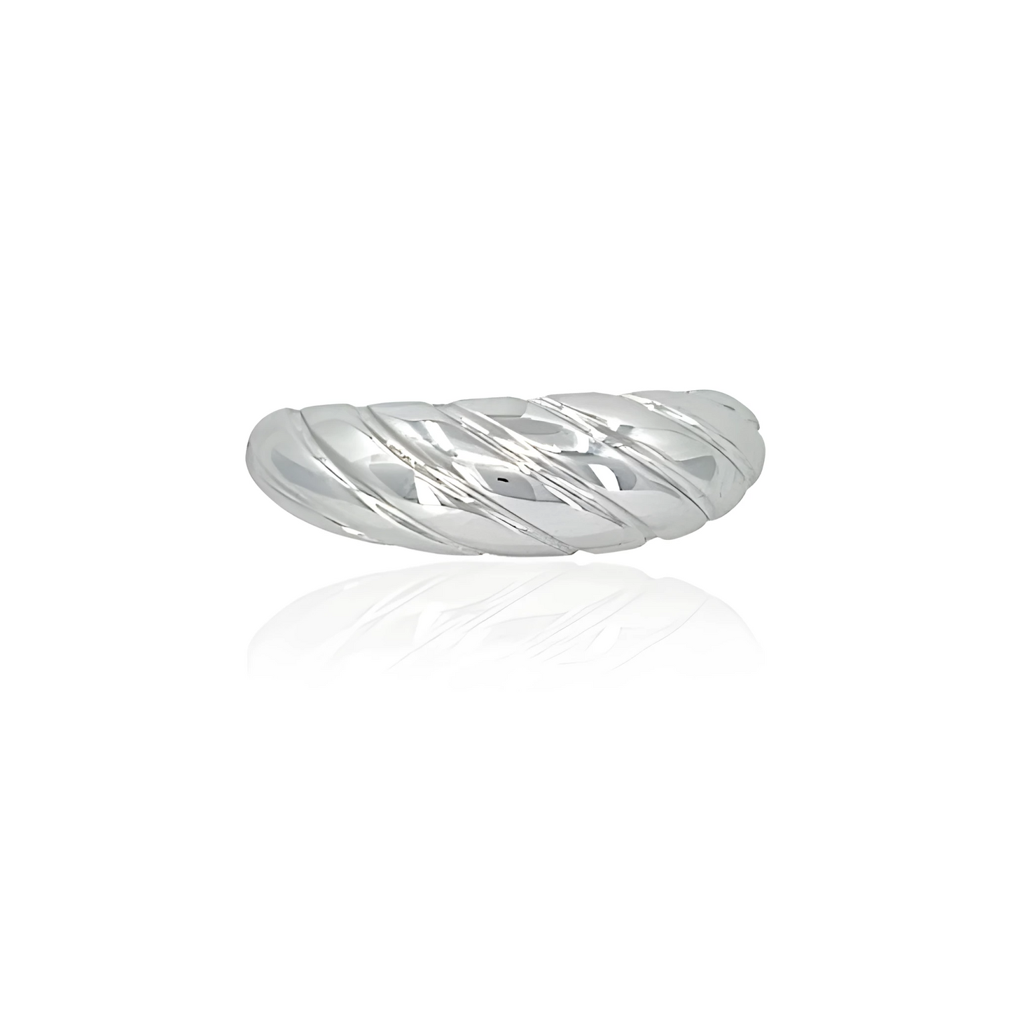 14K Gold Shell Ring