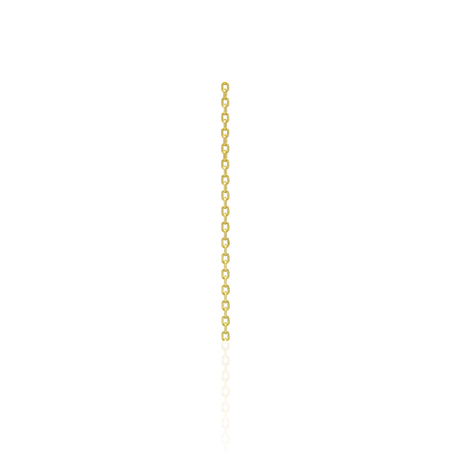14K Gold Diamond Cut Chain