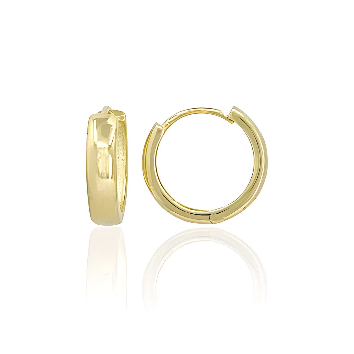 14K Gold Hoop Earrings