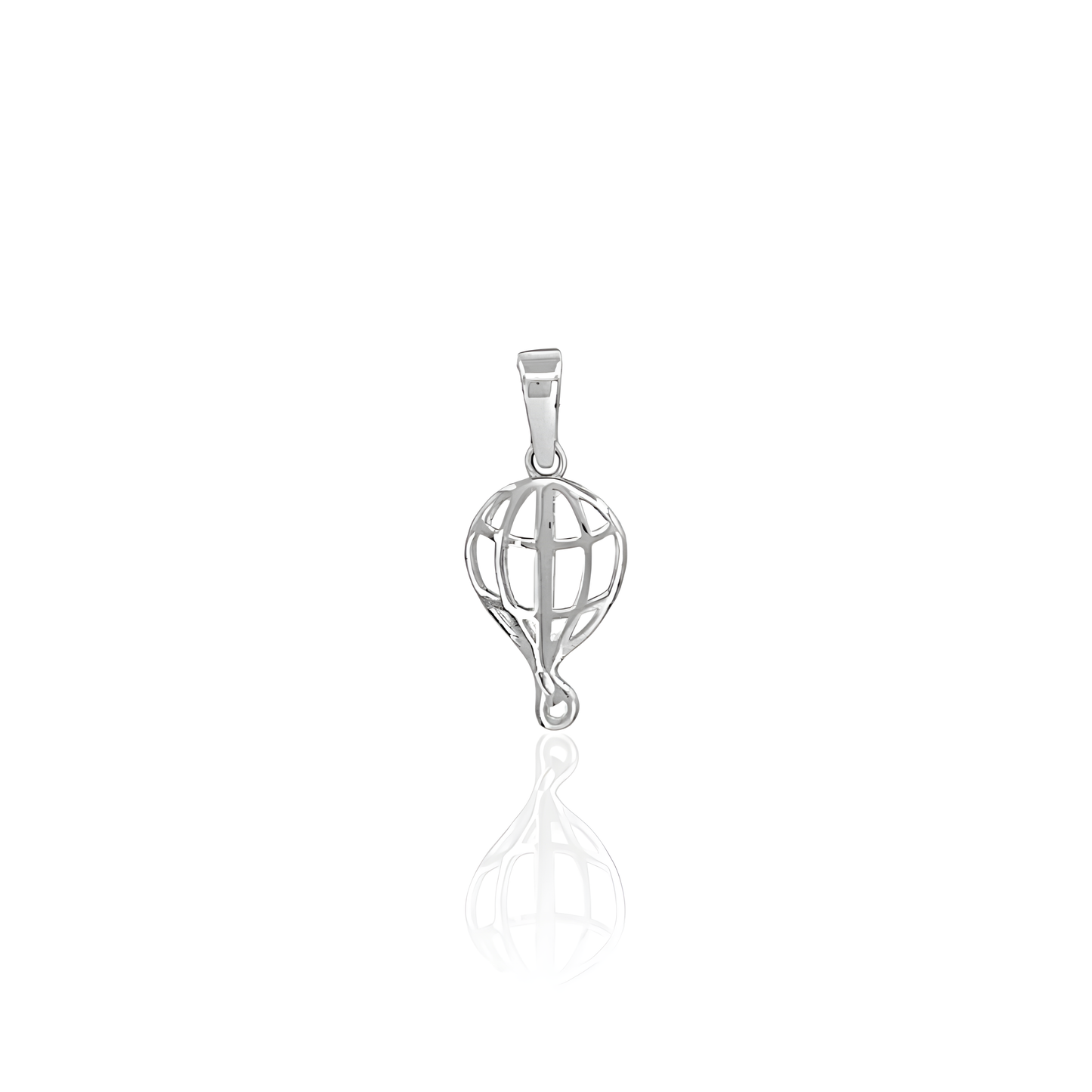 14K Gold Balloon Pendant