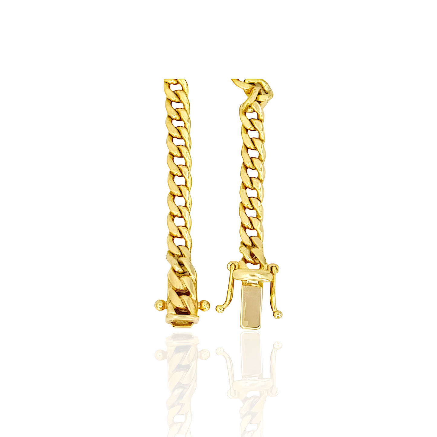 14K Gold Miami Cuban Bracelet
