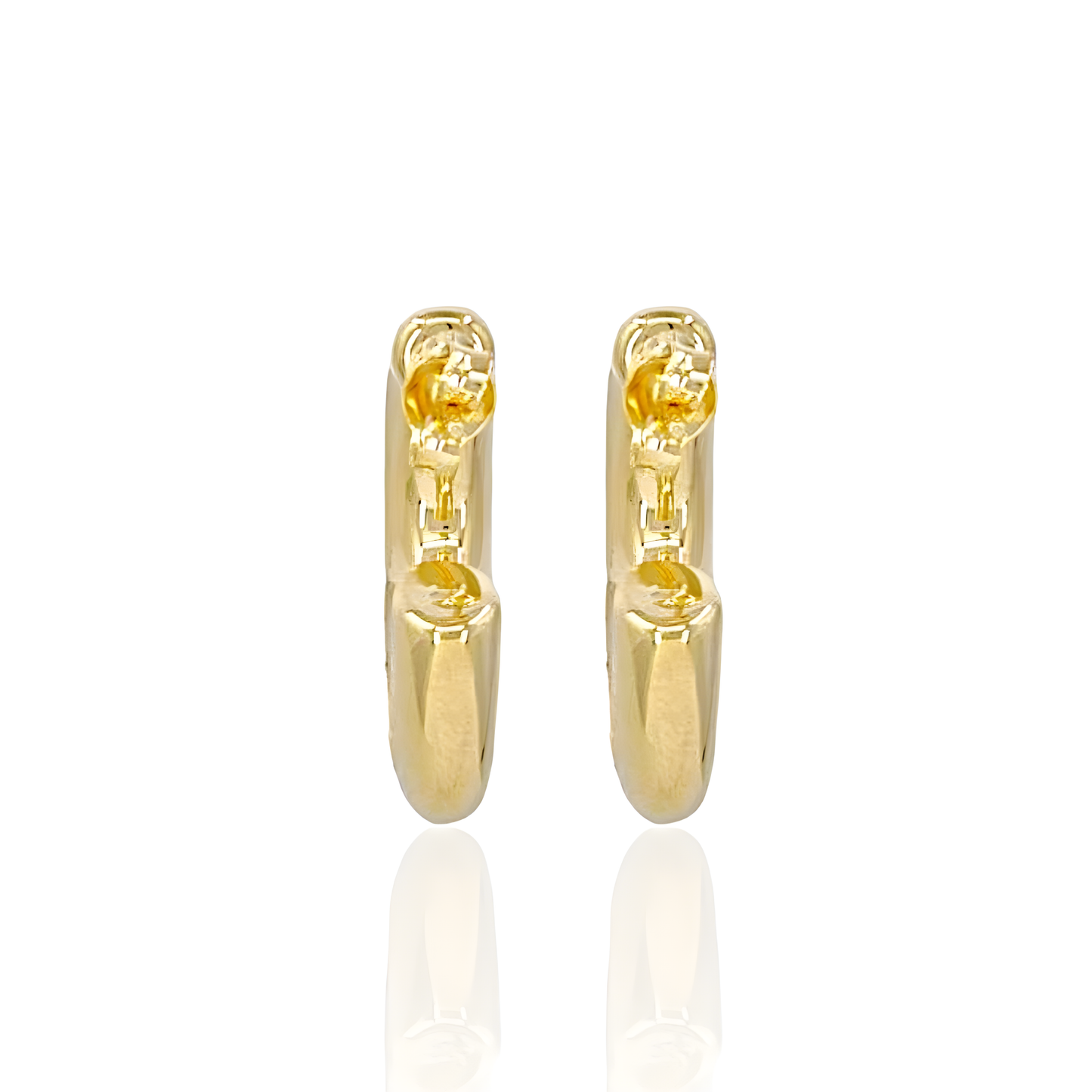 14K Gold Shallop Earrings