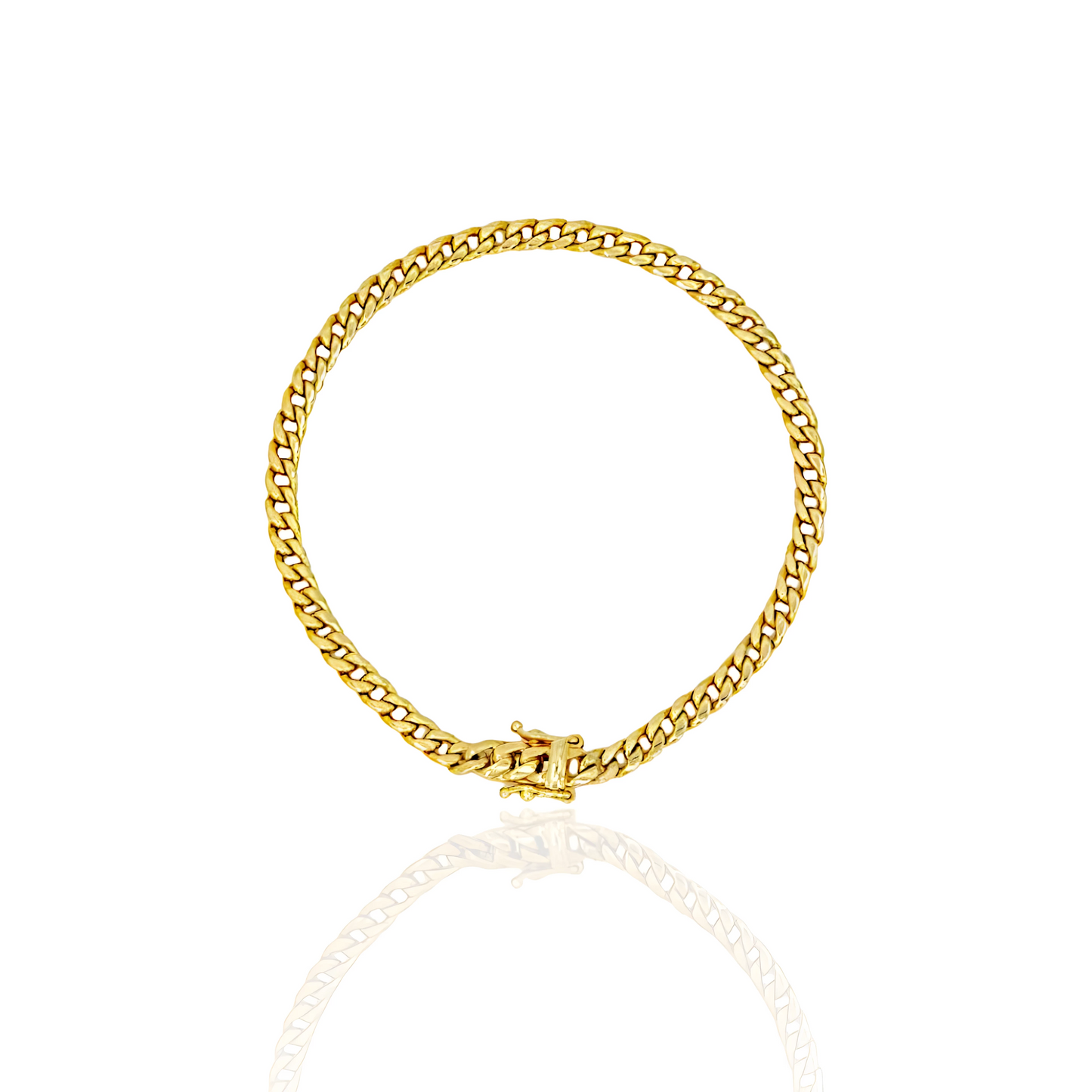 14K Gold Miami Cuban Bracelet