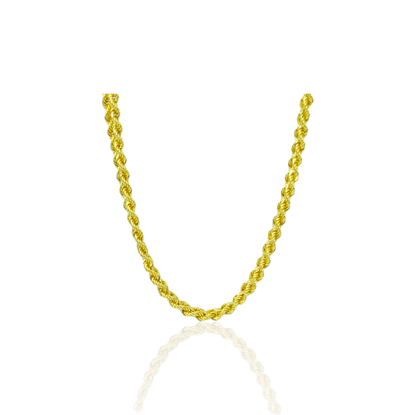 14K Gold Rope Bracelet