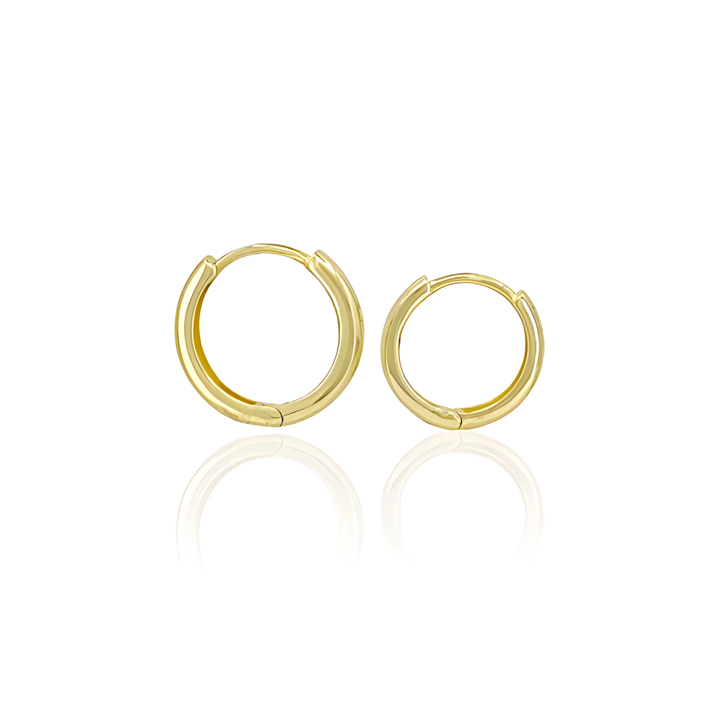 14K Gold Hoop Earrings