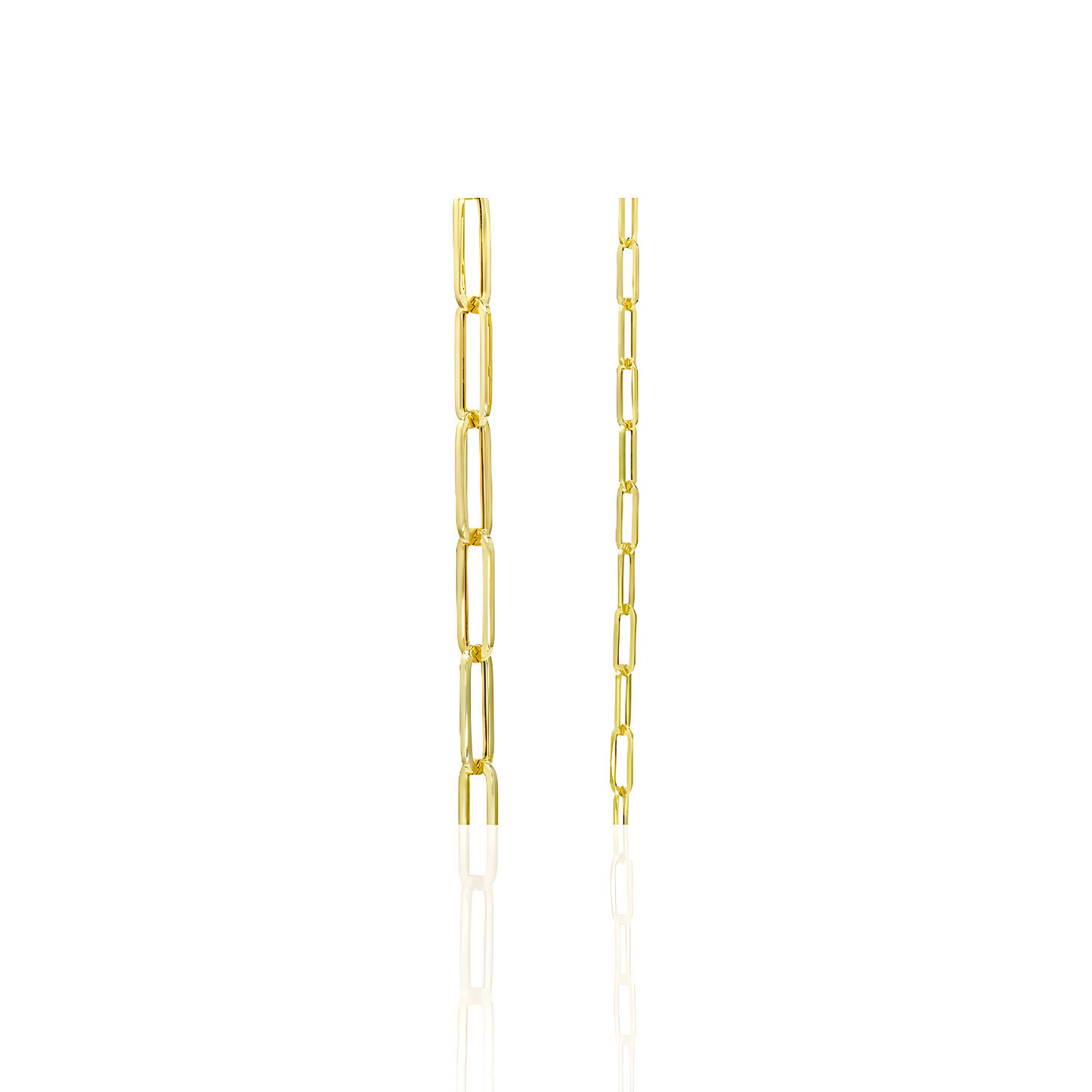 18K Paper Clip Chain