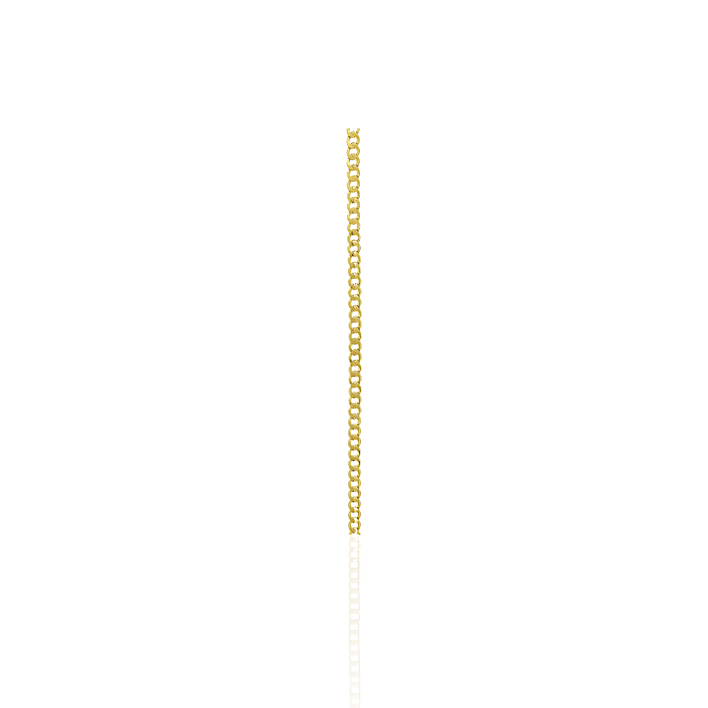 14K Gold Cuban Curb Chain