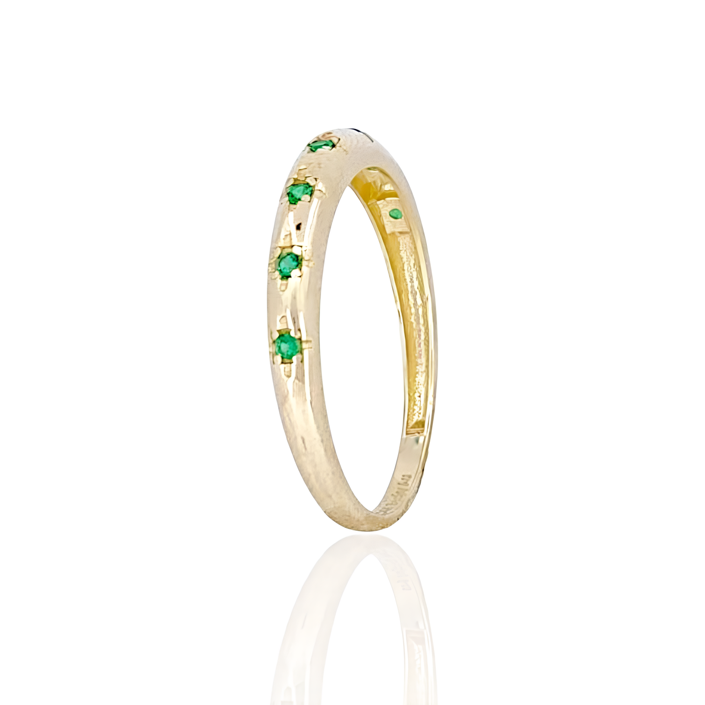14K Gold Ring with Stones
