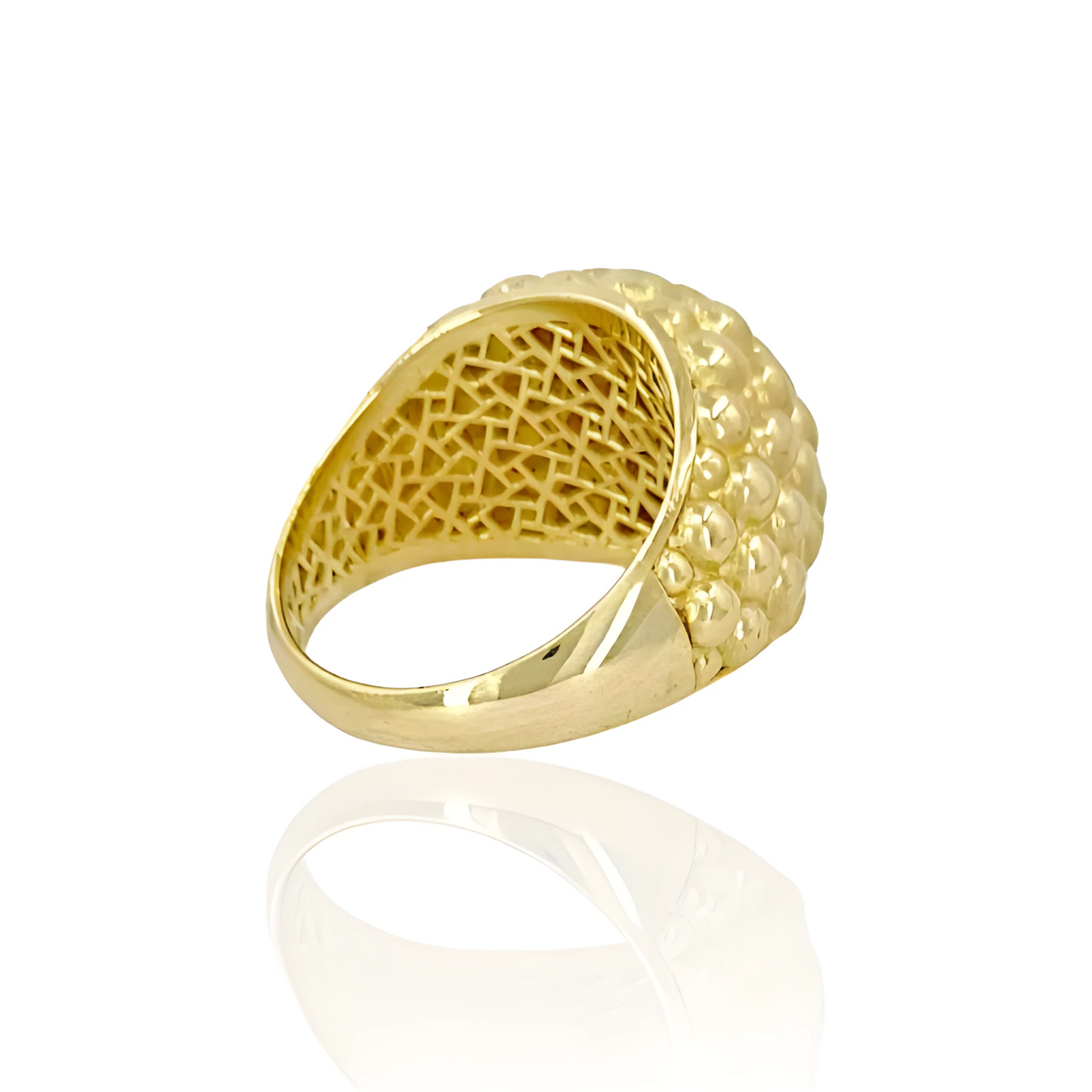 14K Gold Bubbles Ring