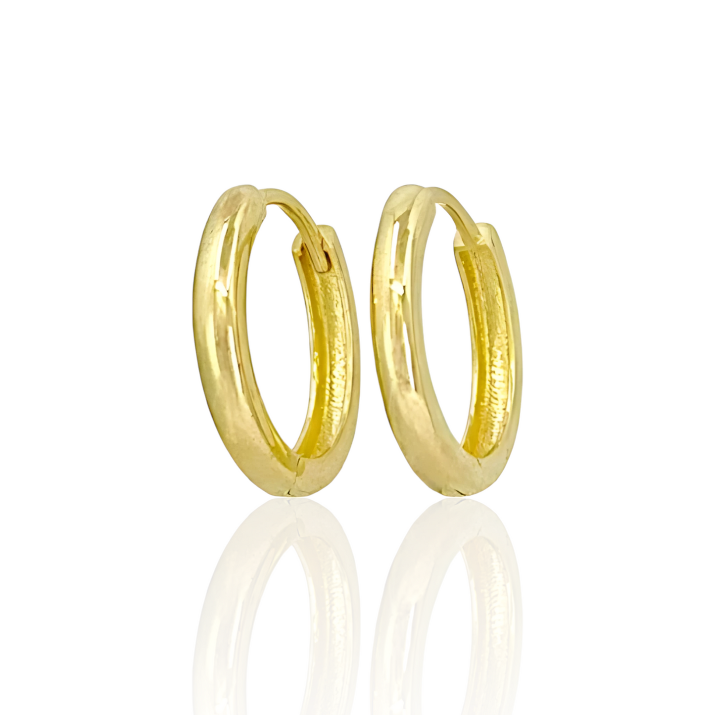 14K Gold Hoop Earrings