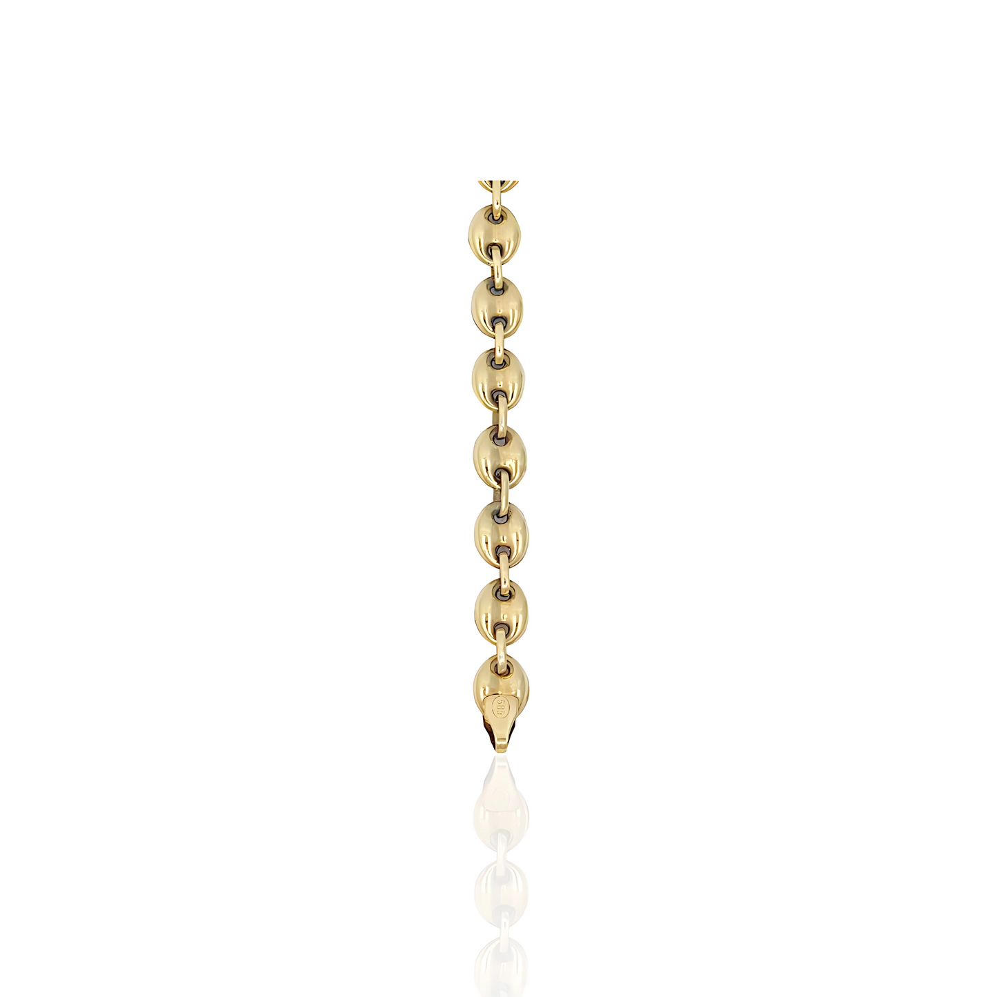 14K Gold Anchor Bracelet