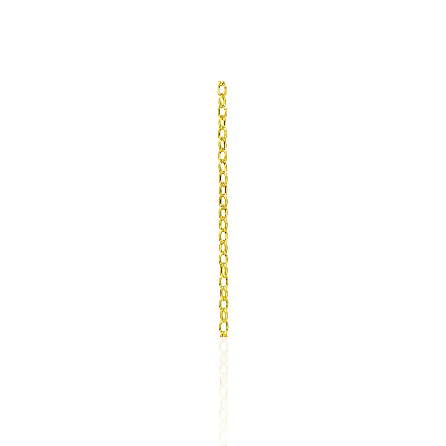 14K Gold Open Cable Chain
