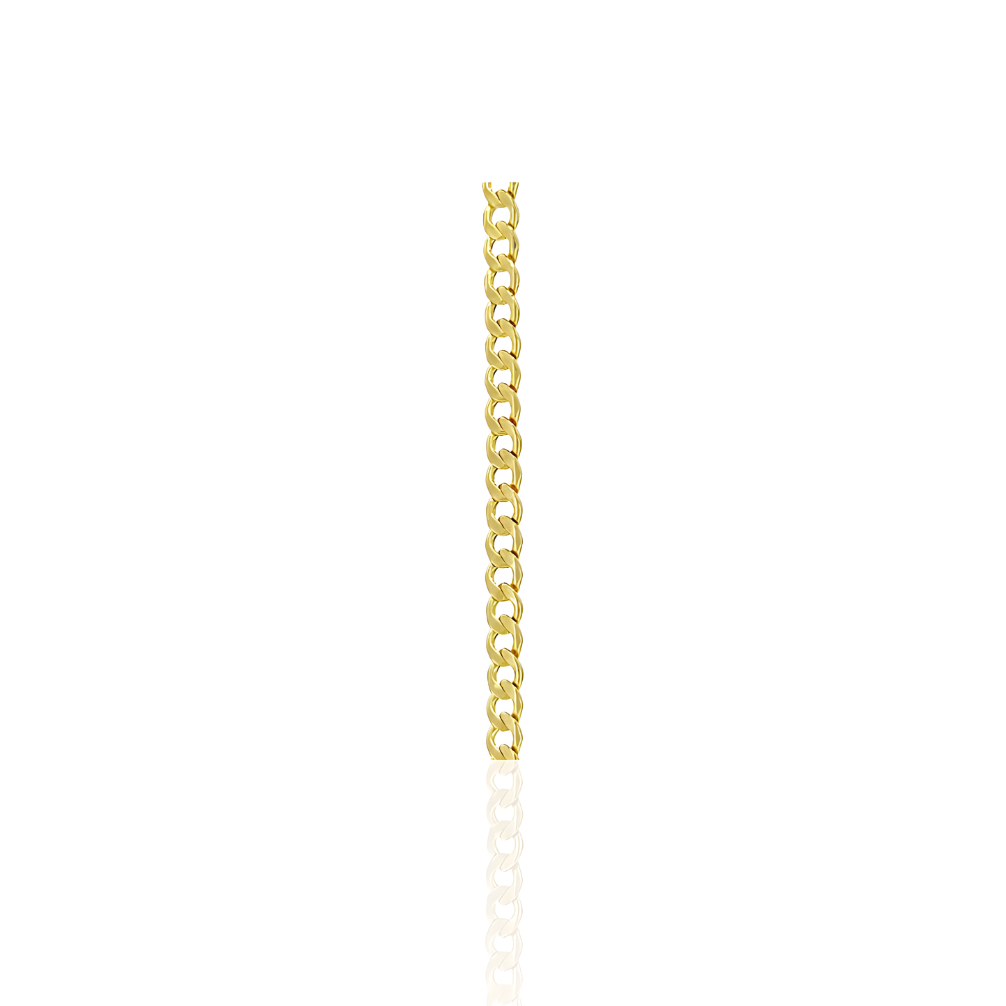14K Gold Cuban Curb Chain