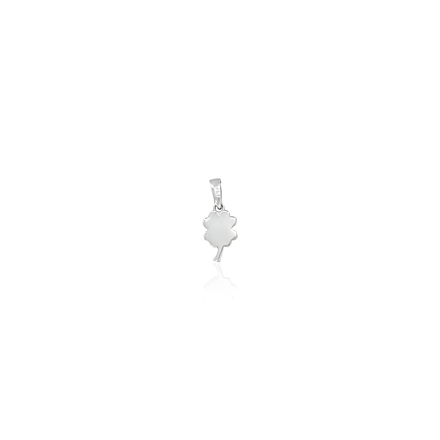 14K Gold Oak Leaf Charm Pendant