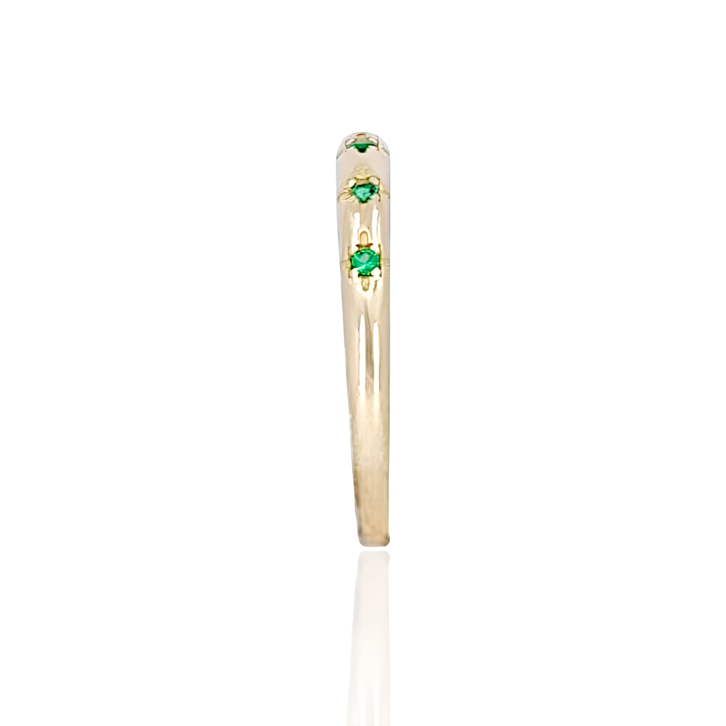 14K Gold Ring with Stones