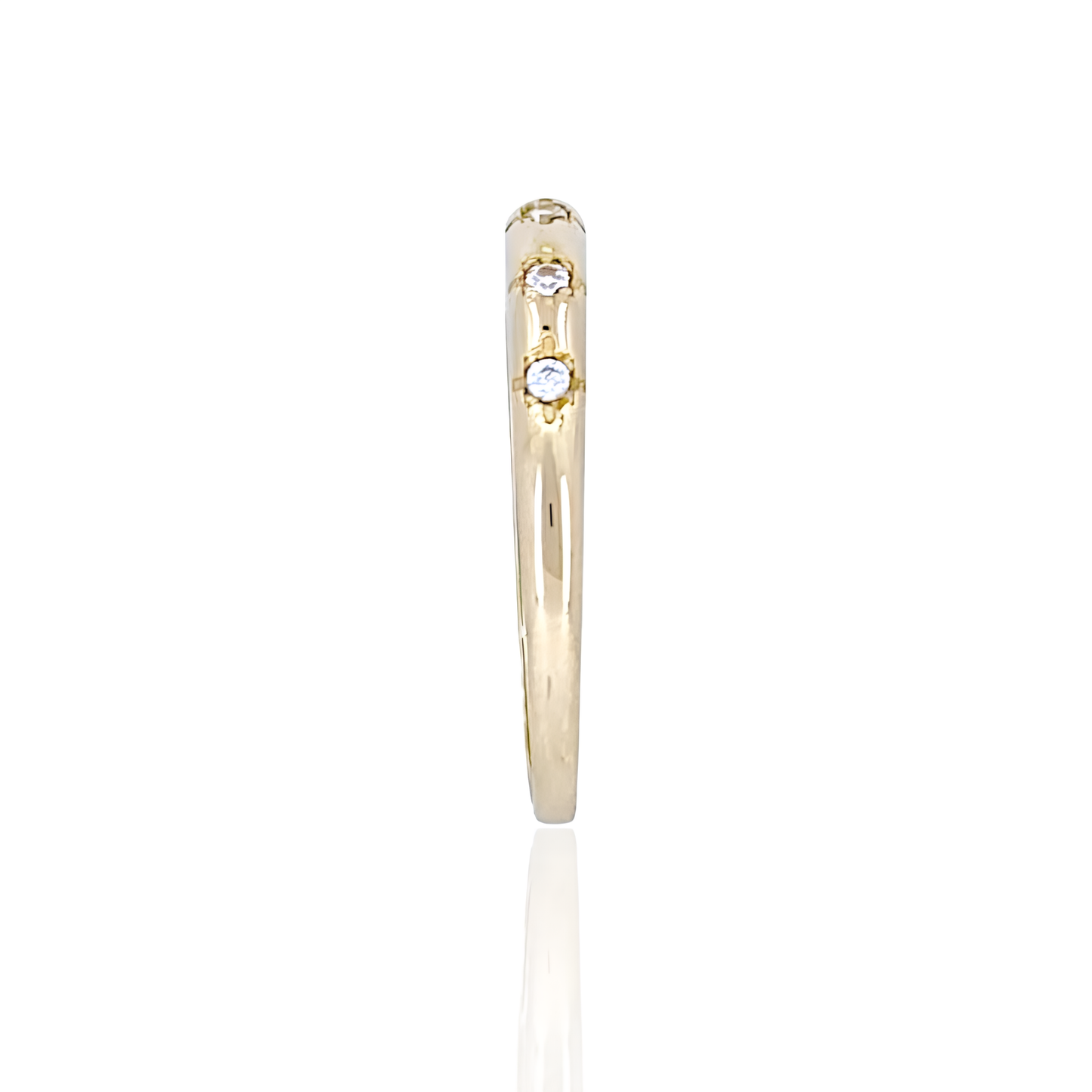 14K Gold Ring with Stones