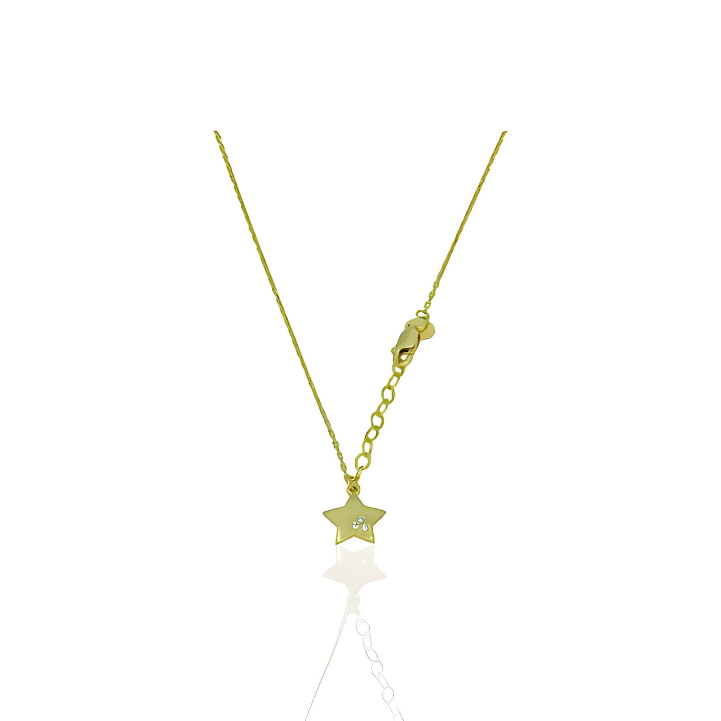 Perfect 14K Gold Heart Necklace with Natural Diamonds
