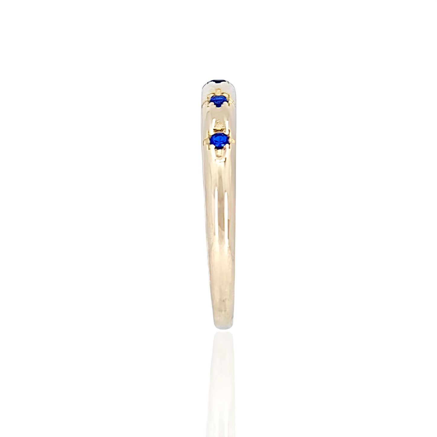 14K Gold Ring with Stones