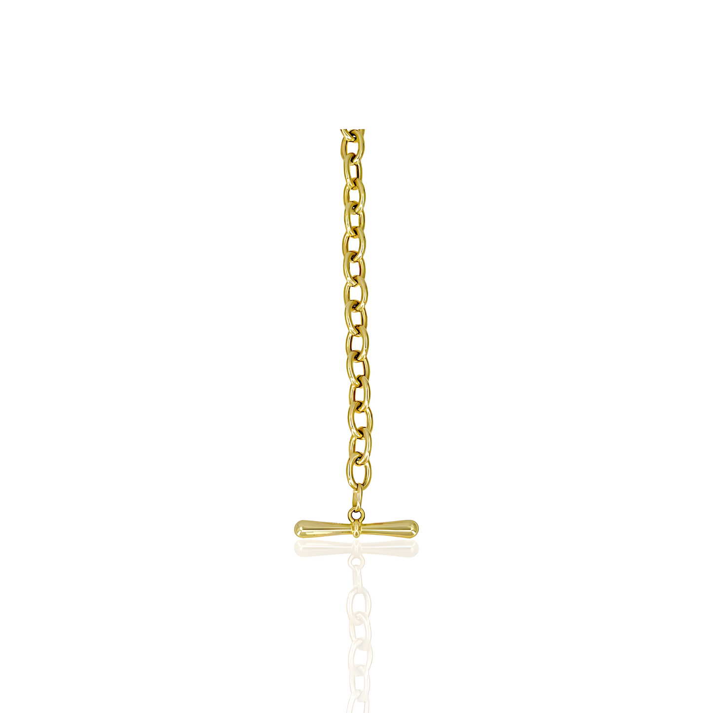 14K Gold Bat Bracelet