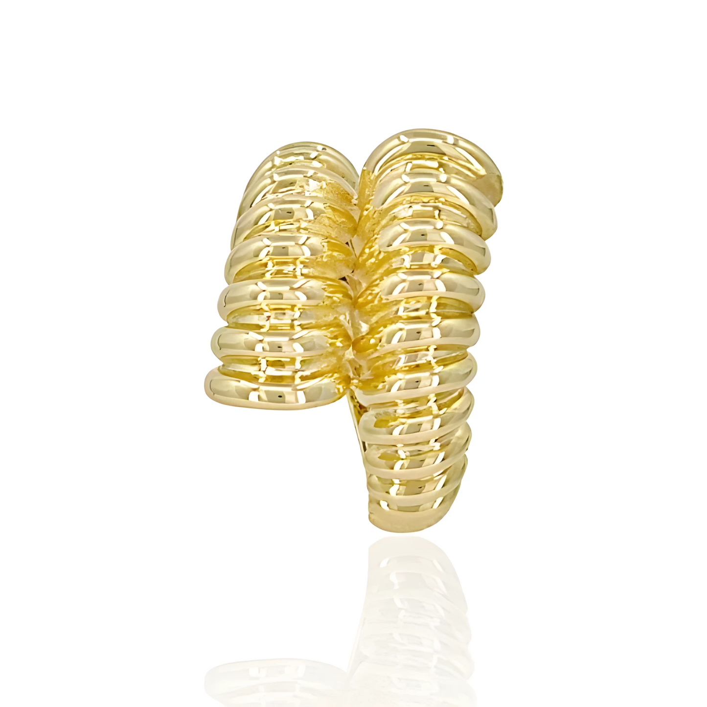 14K Gold Argali Horns Ring