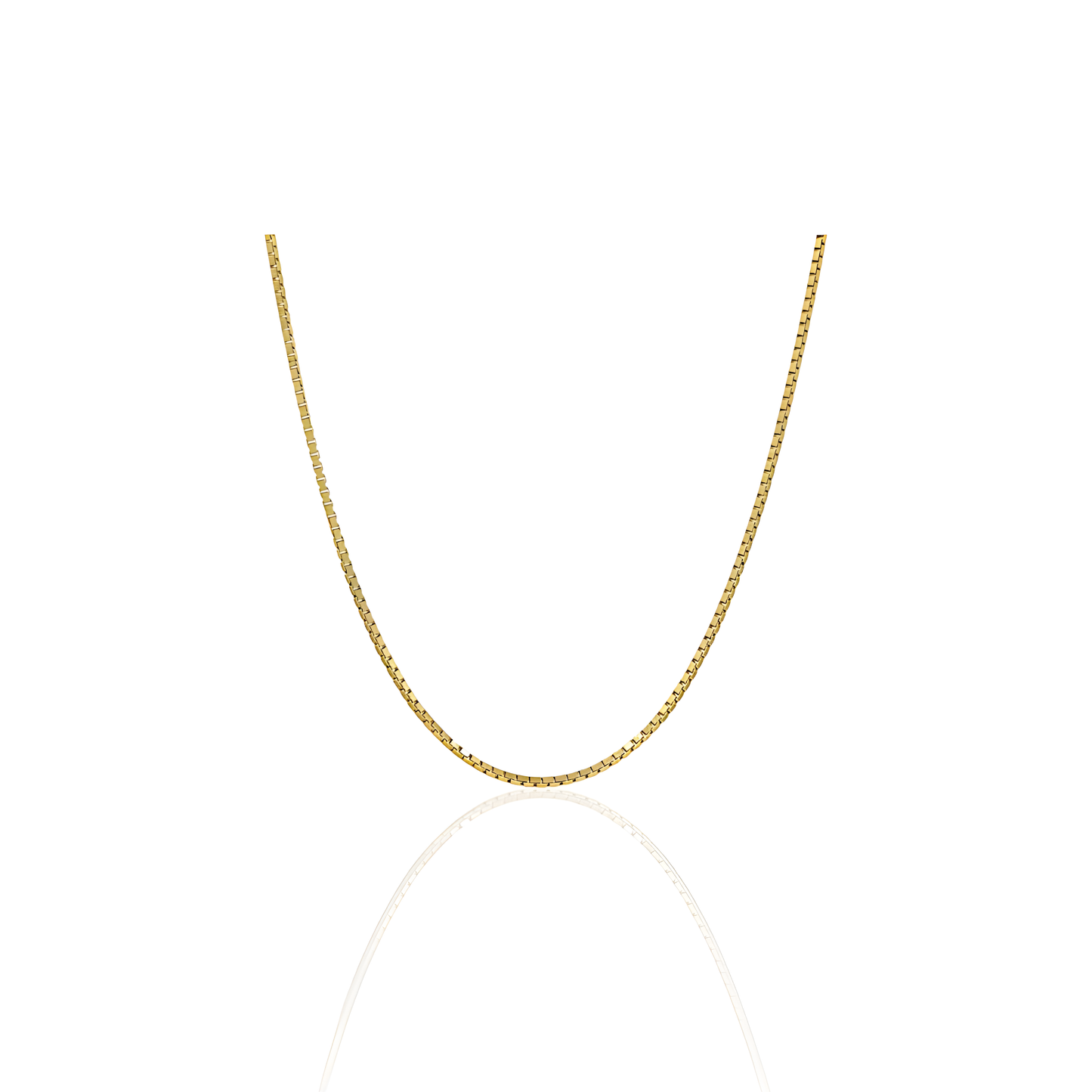 14K Gold Box Chain
