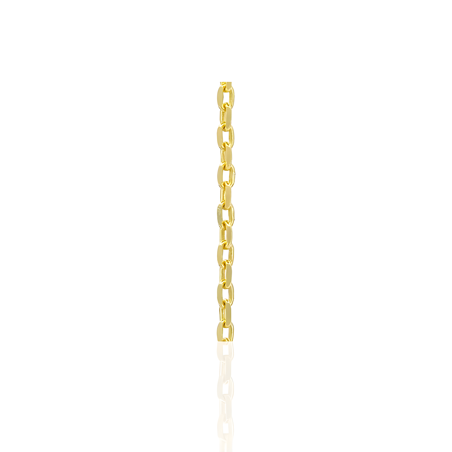 14K Gold Diamond Cut Chain