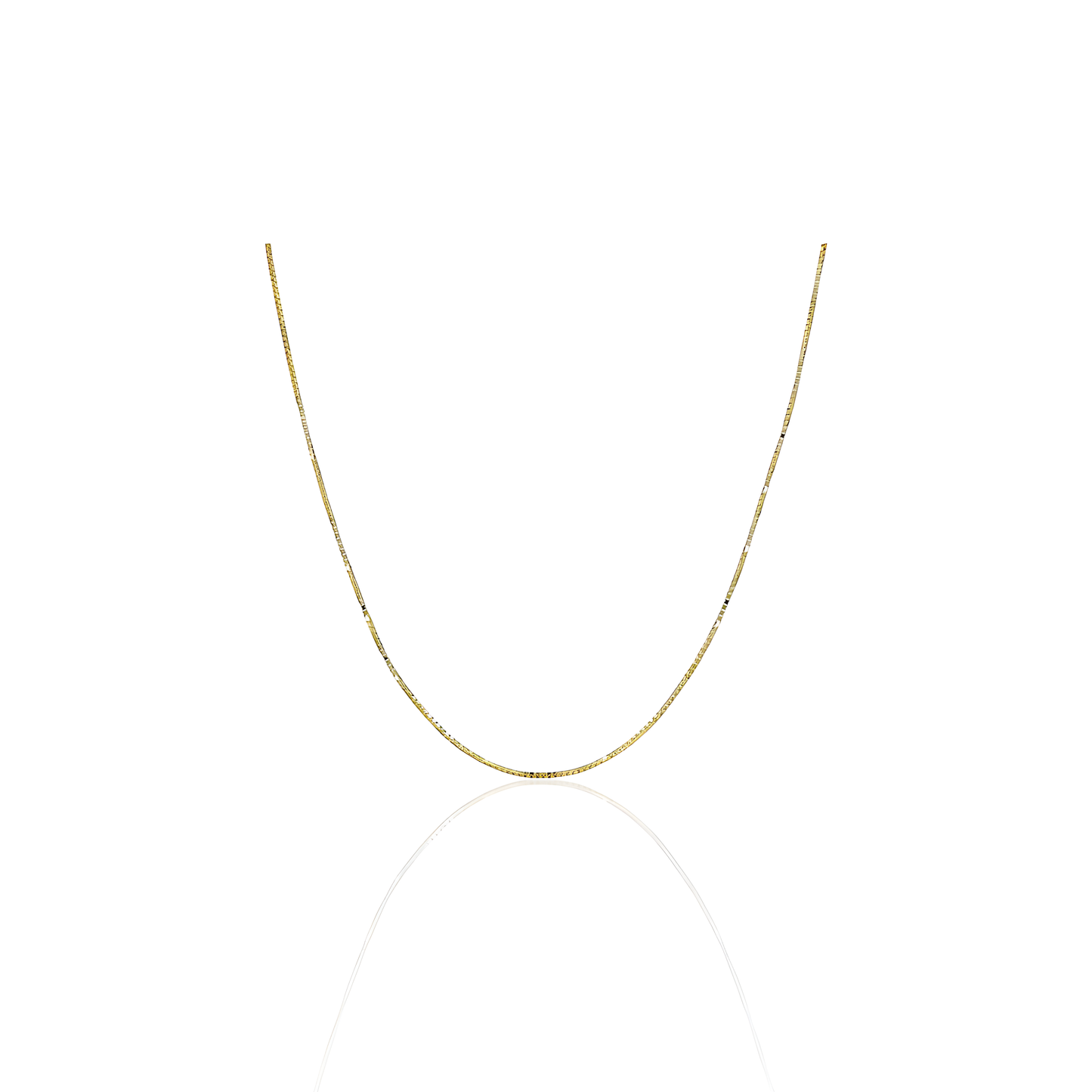 14K Gold Box Chain