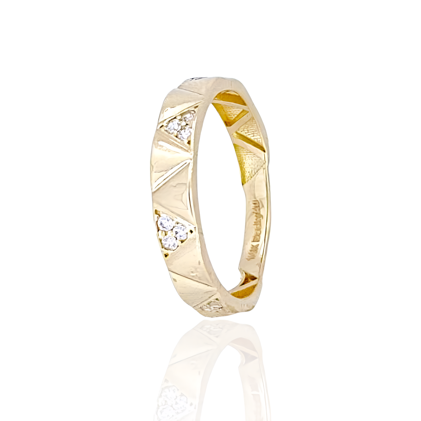 14K Gold Victory Ring